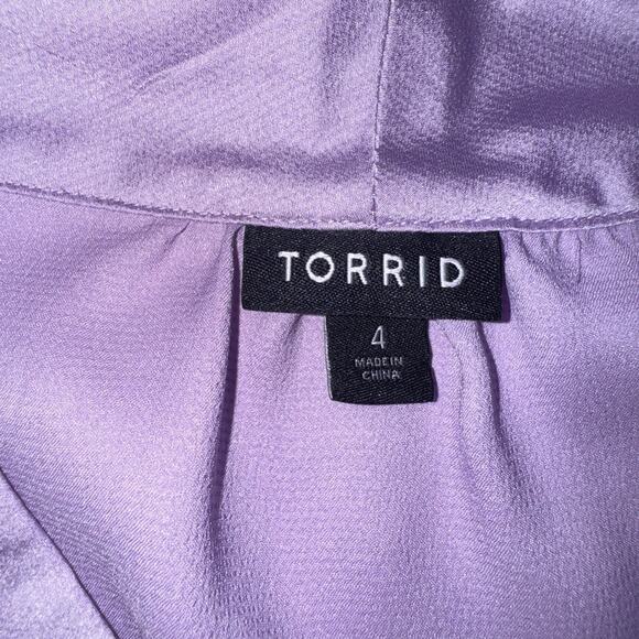 Torrid Women 4 Top Professional Cooperate Interview Workwear Sophisticated Basic - Picture 5 of 10